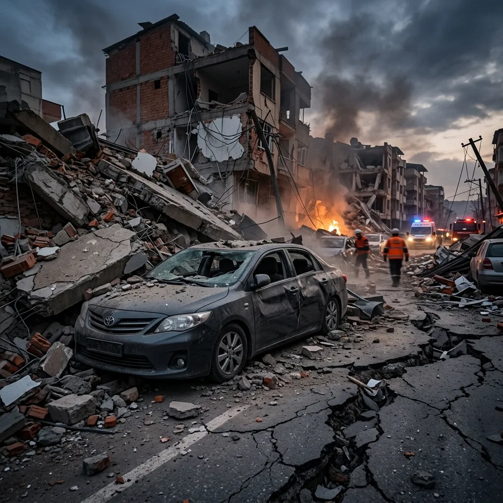 Earthquake, Tsunami & Volcanic Eruption